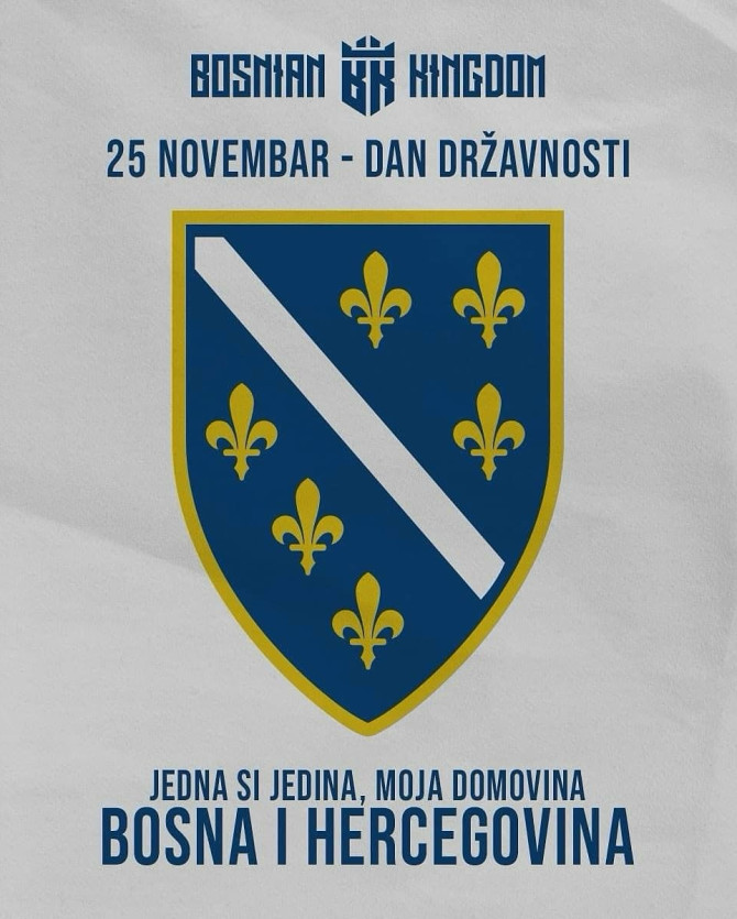 Domovino draga, sretan ti Dan državnosti! 💙💛⚜️

"I...
