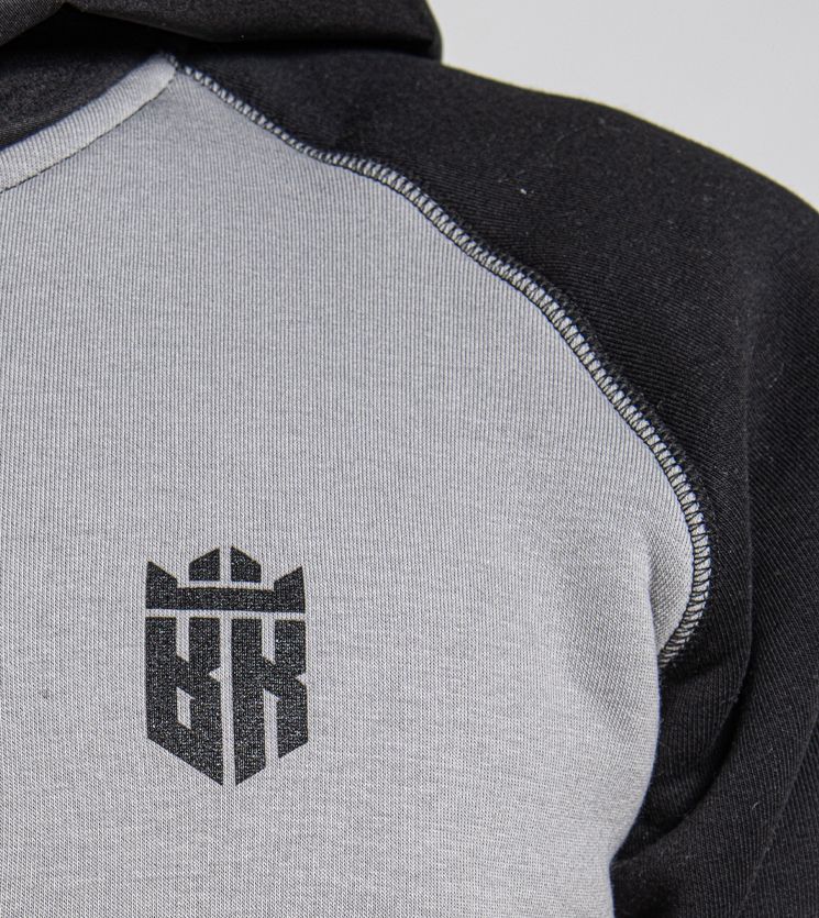 Muška dukserica BK25 Black/Gray