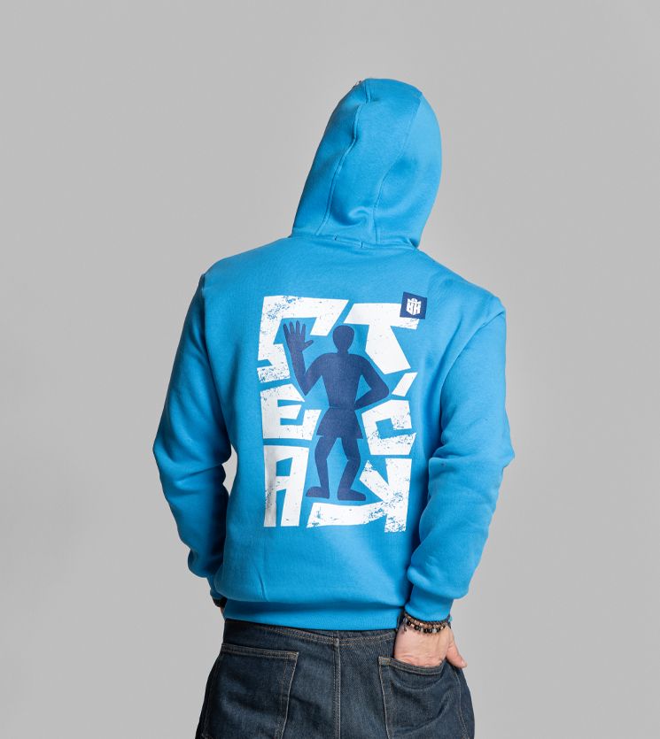 Muška dukserica STEĆAK DUKS (BLUE)