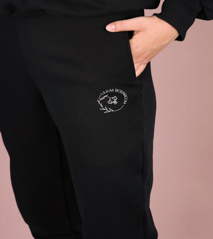 Ženska trenerka LILIUM black sweatpants