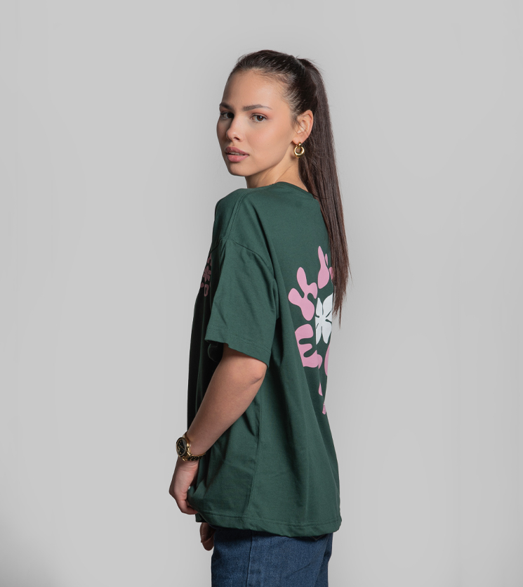 Ženska majica FLOWER Oversized