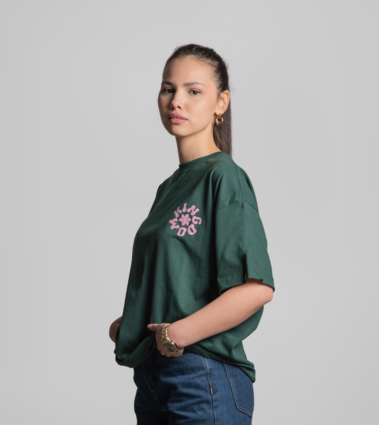 Ženska majica FLOWER Oversized