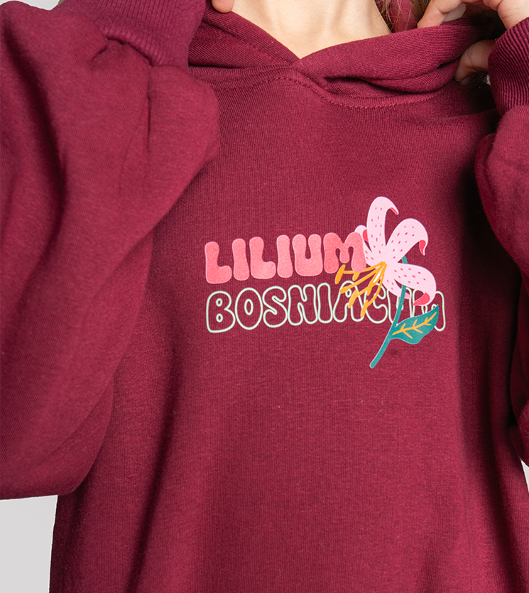 Dječija dukserica Girls HOODIE DRESS