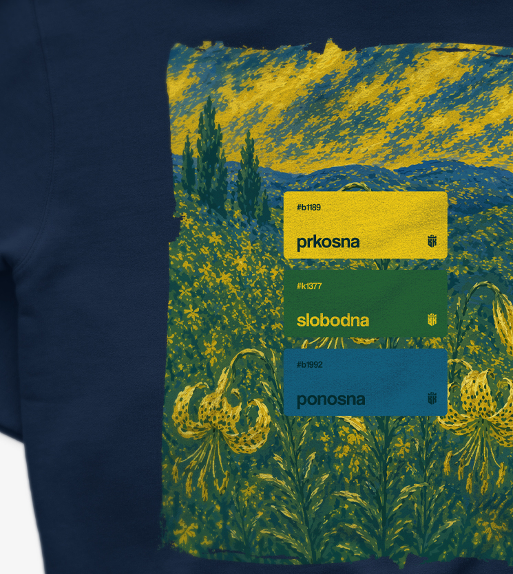 Ženska dukserica PANTONE Oversized